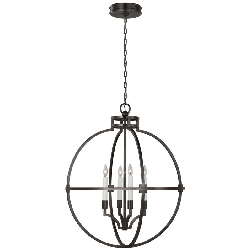 Chapman & Myers Lexie Large Lantern Pendant by Visual Comfort Signature