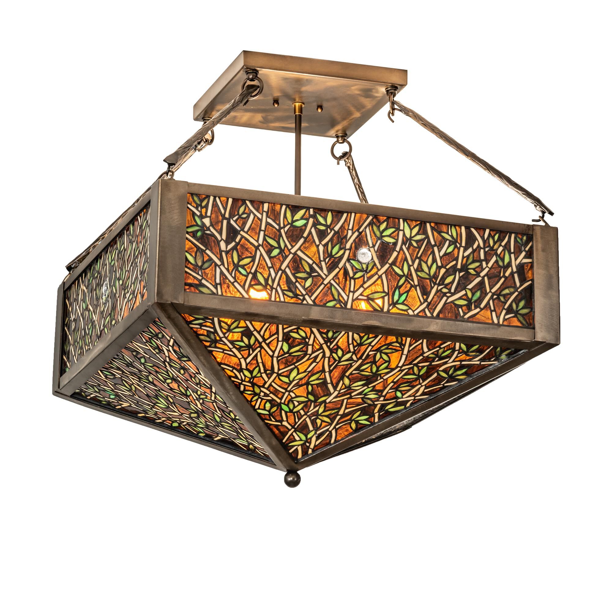 Shown in Antique Copper finish