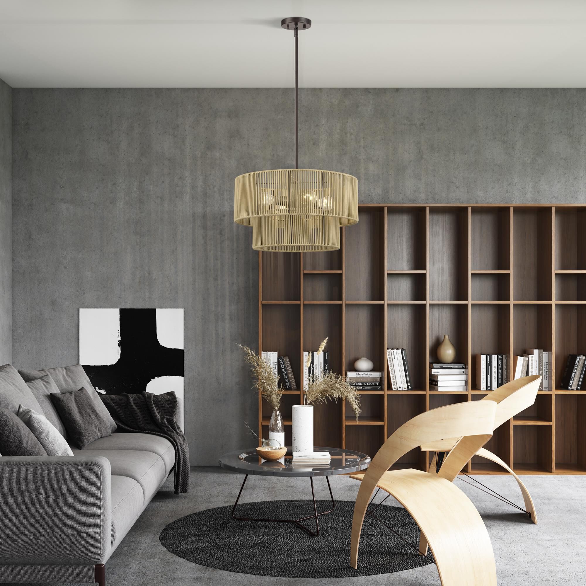 Acordia 20 Inch Large Pendant by Livex Lighting