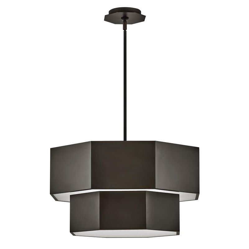 Facet Medium Pendant Light by Hinkley