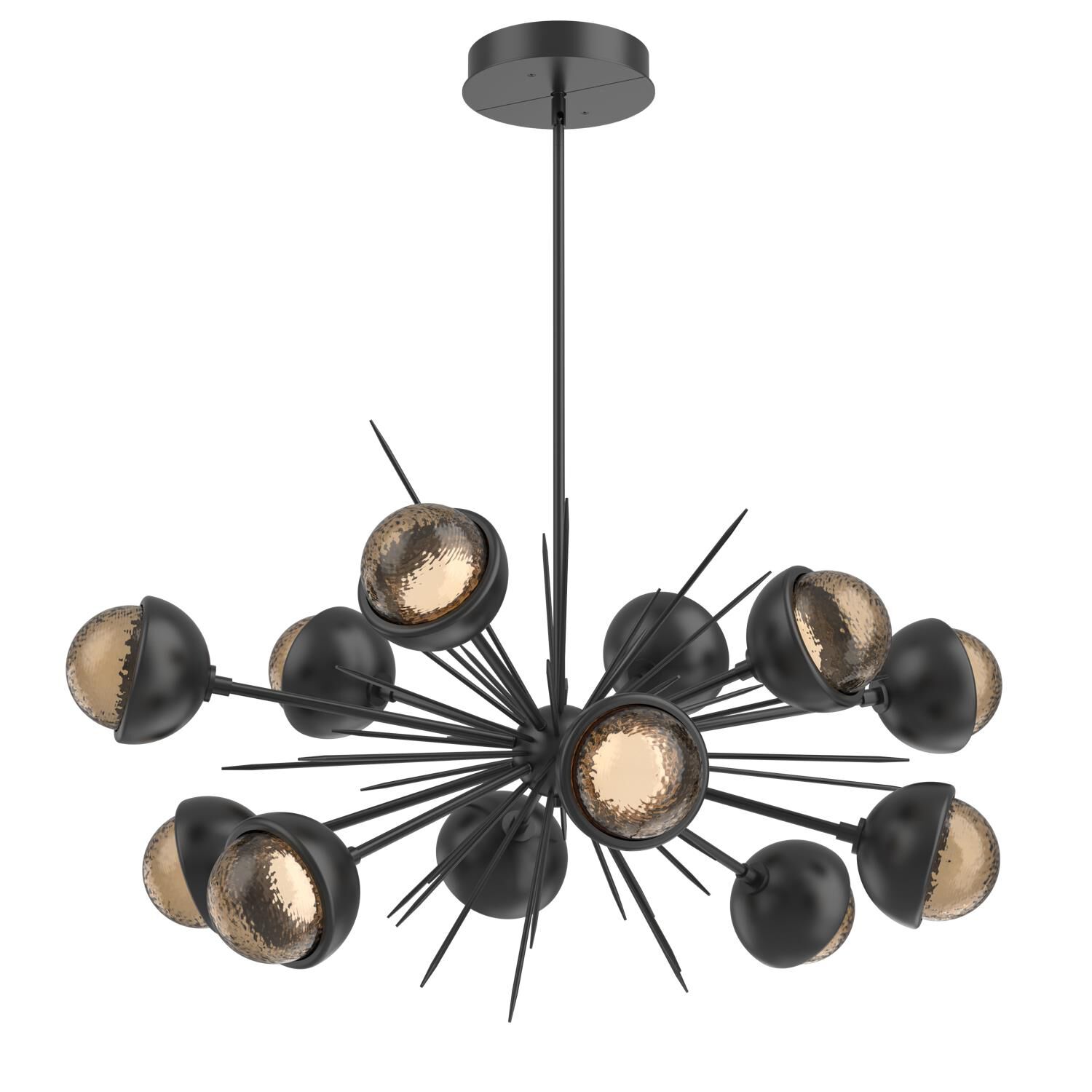 Shown in Matte Black finish and Bronze glass and Metal Shade Matching Finish accent