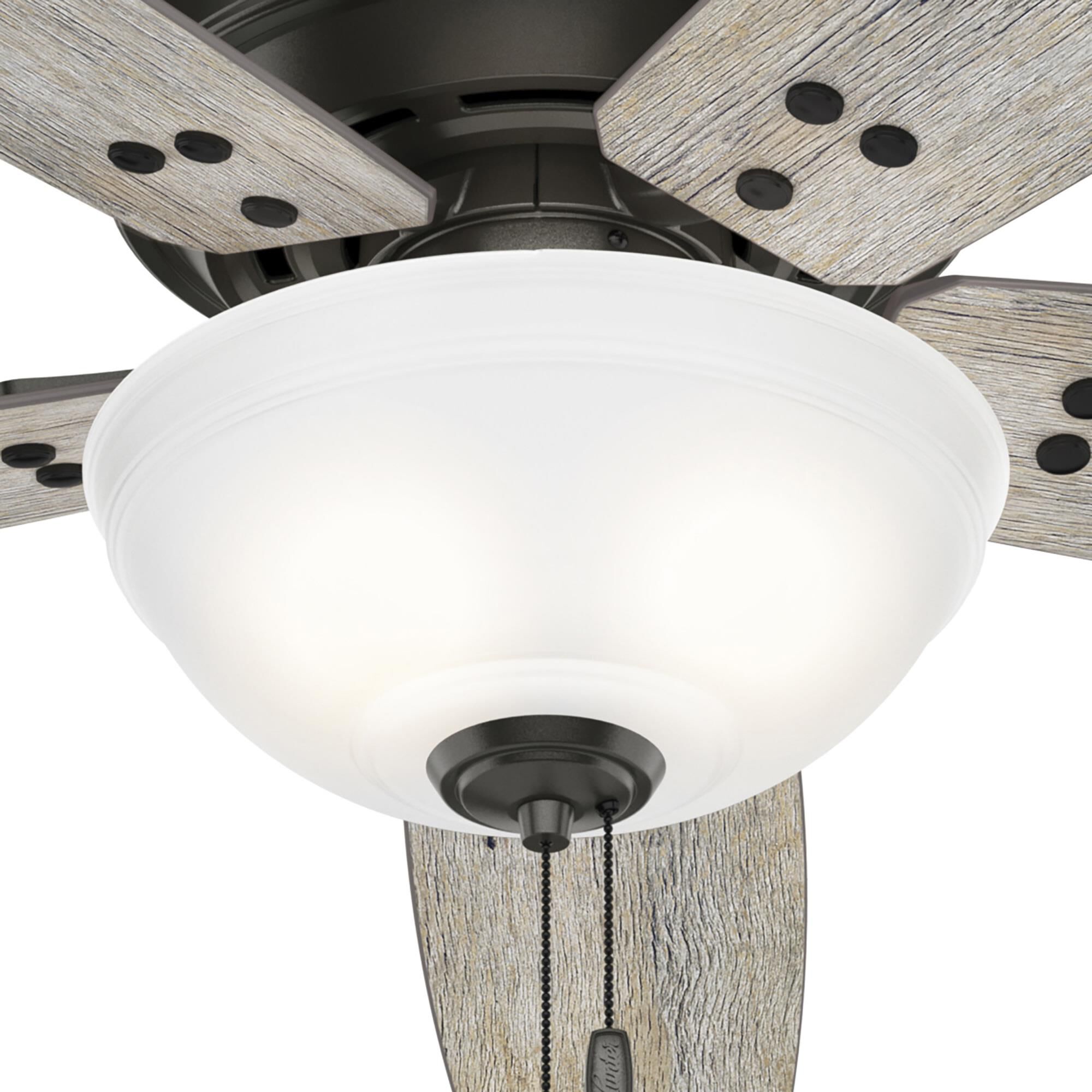 Reveille 60 Inch Ceiling Fan with Light Kit by Hunter Fan