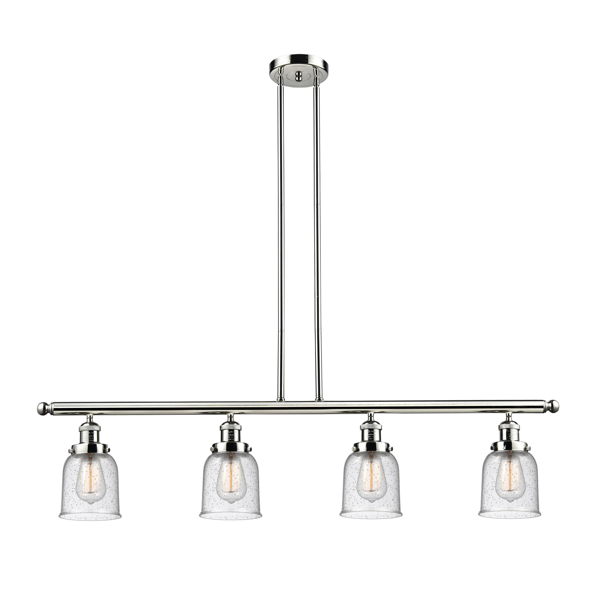Bruno Marashlian Small Bell 48 Inch 4 Light LED Linear Suspension Light by Innovations Lighting