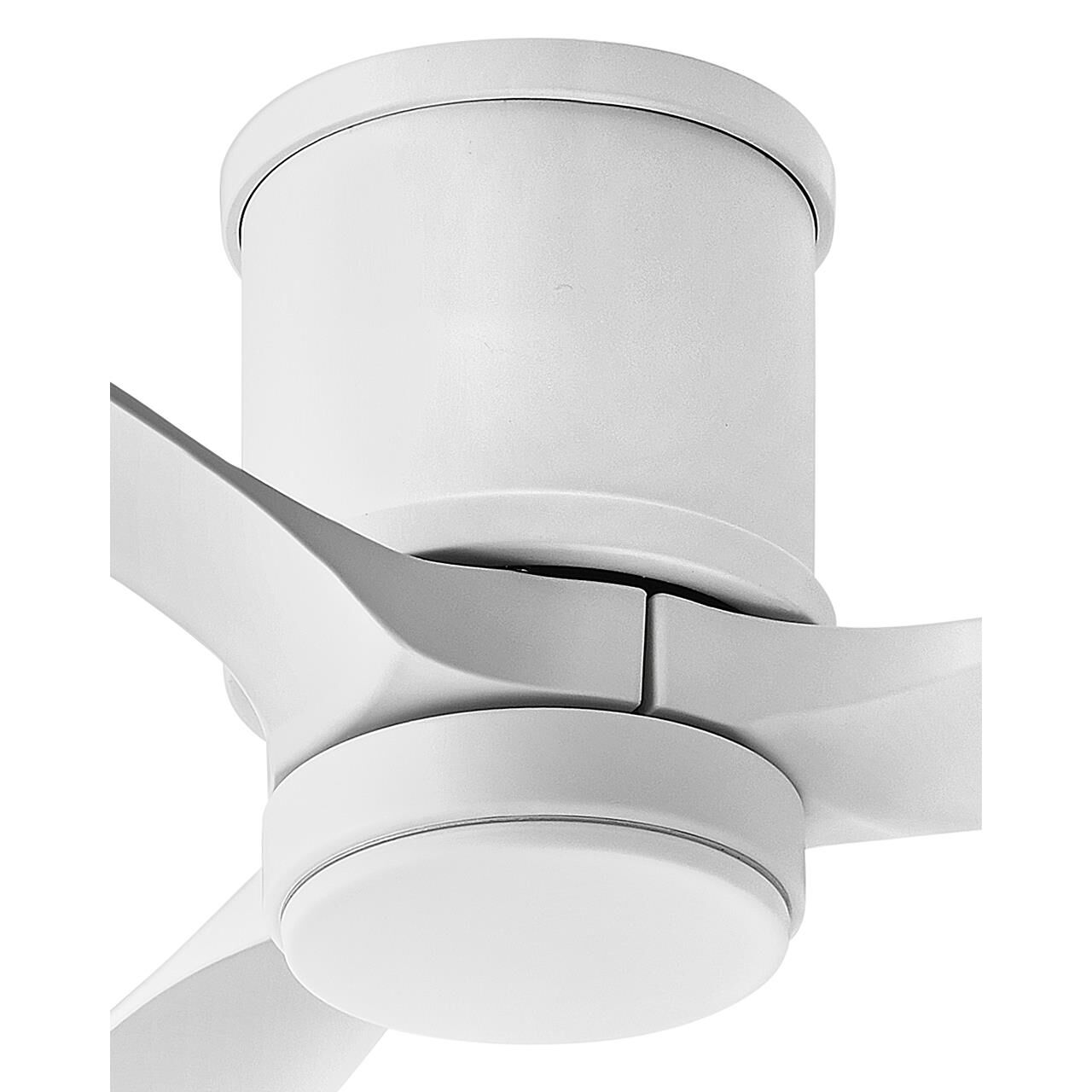 Hover Outdoor Rated 60 Inch Flush Mount Fan with Light Kit by Hinkley Lighting