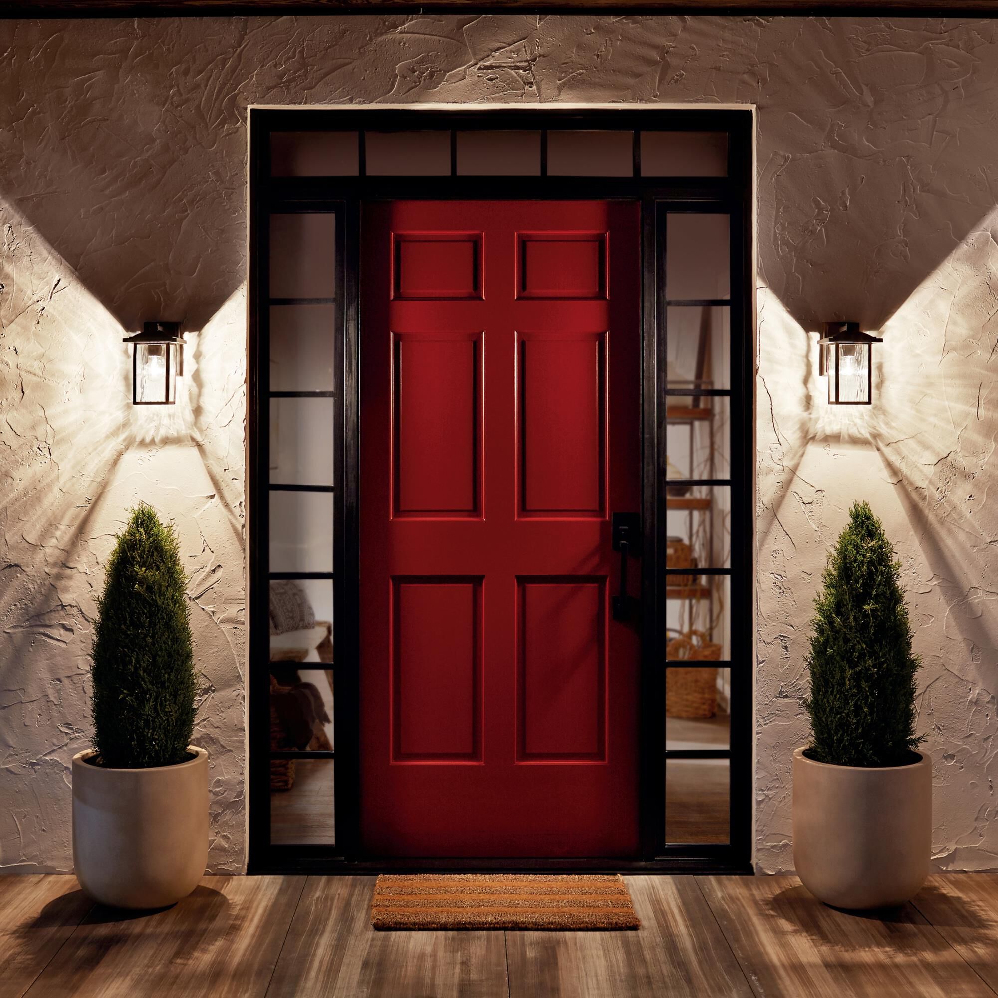 Kichler Lighting Capanna 10 Inch Tall Outdoor Wall Light