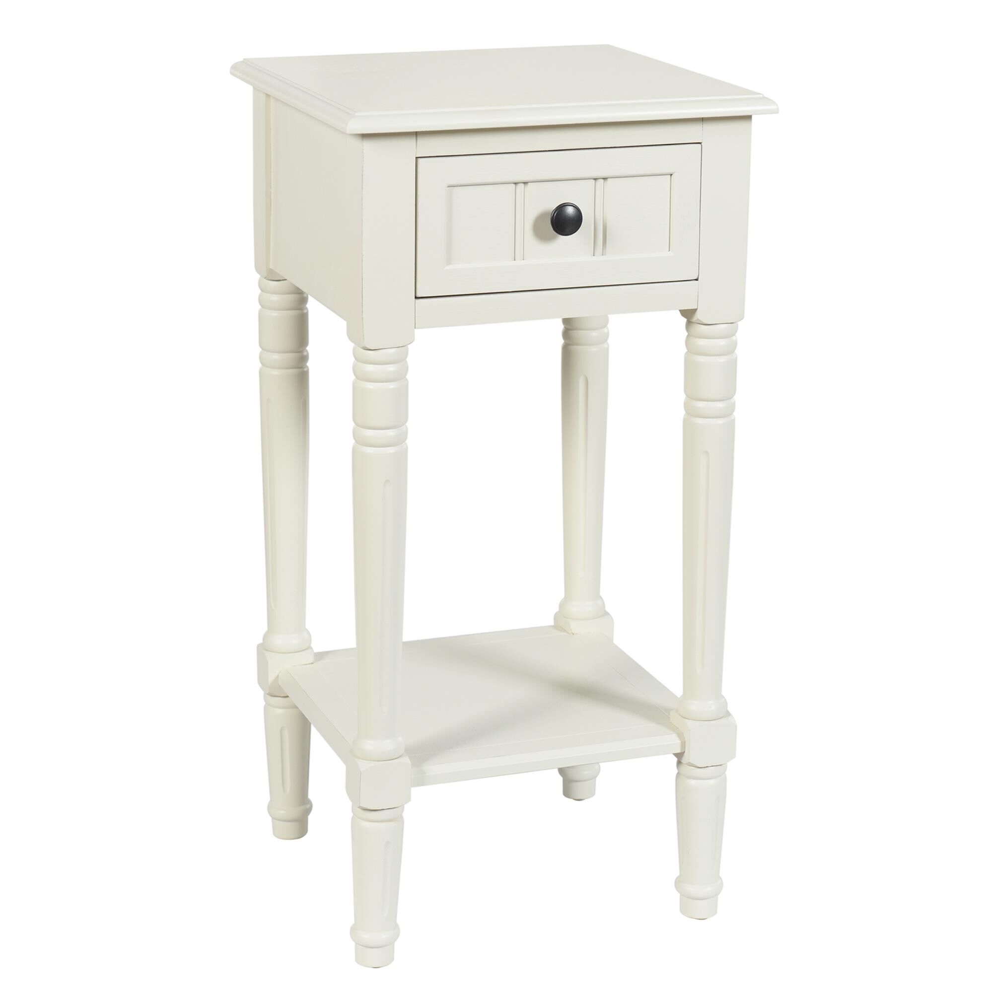 Shown in White finish