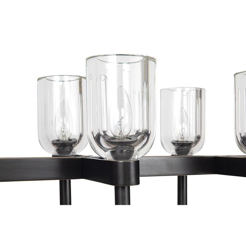 Elisa Carlucci Lucian Medium Linear Chandelier by Alora Lighting