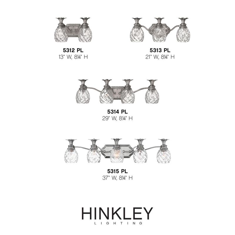 Plantation 21 Inch 3 Light Bath Vanity Light by Hinkley Lighting