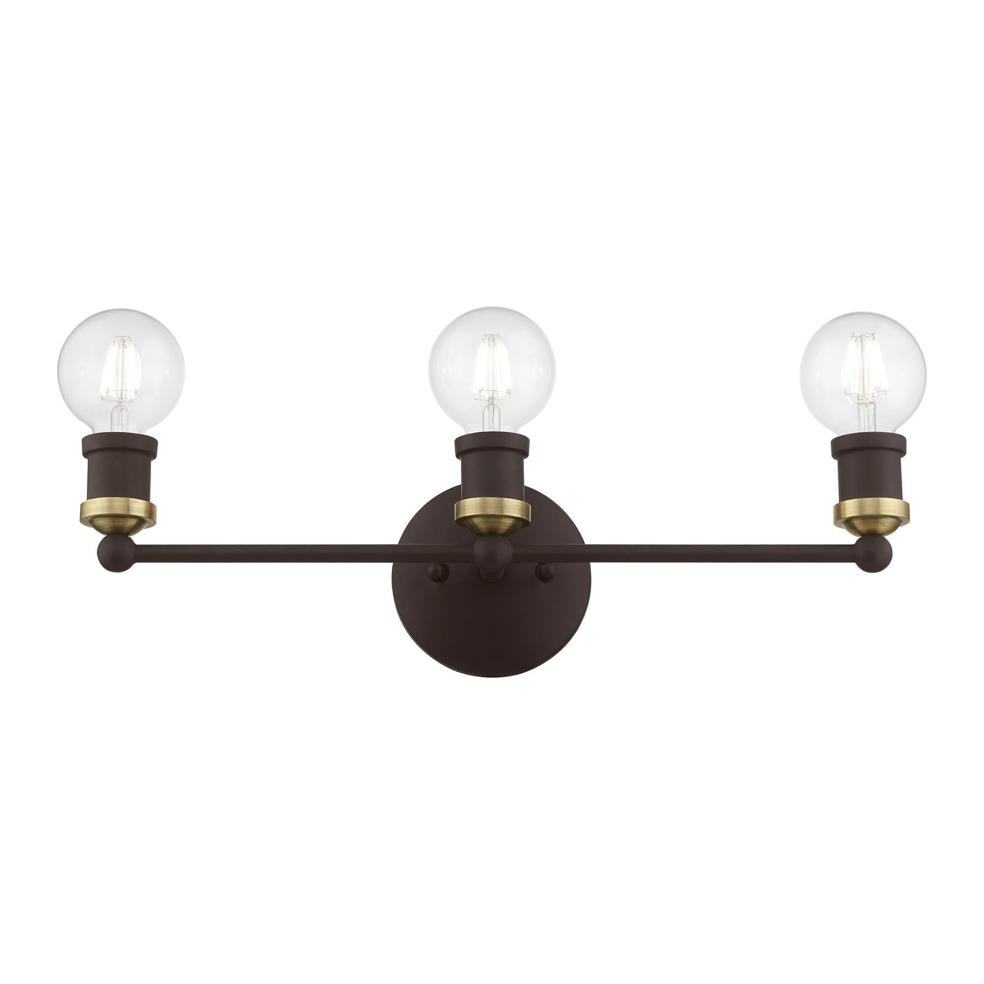 Lansdale 20 Inch 3 Light Bath Vanity Light by Livex Lighting