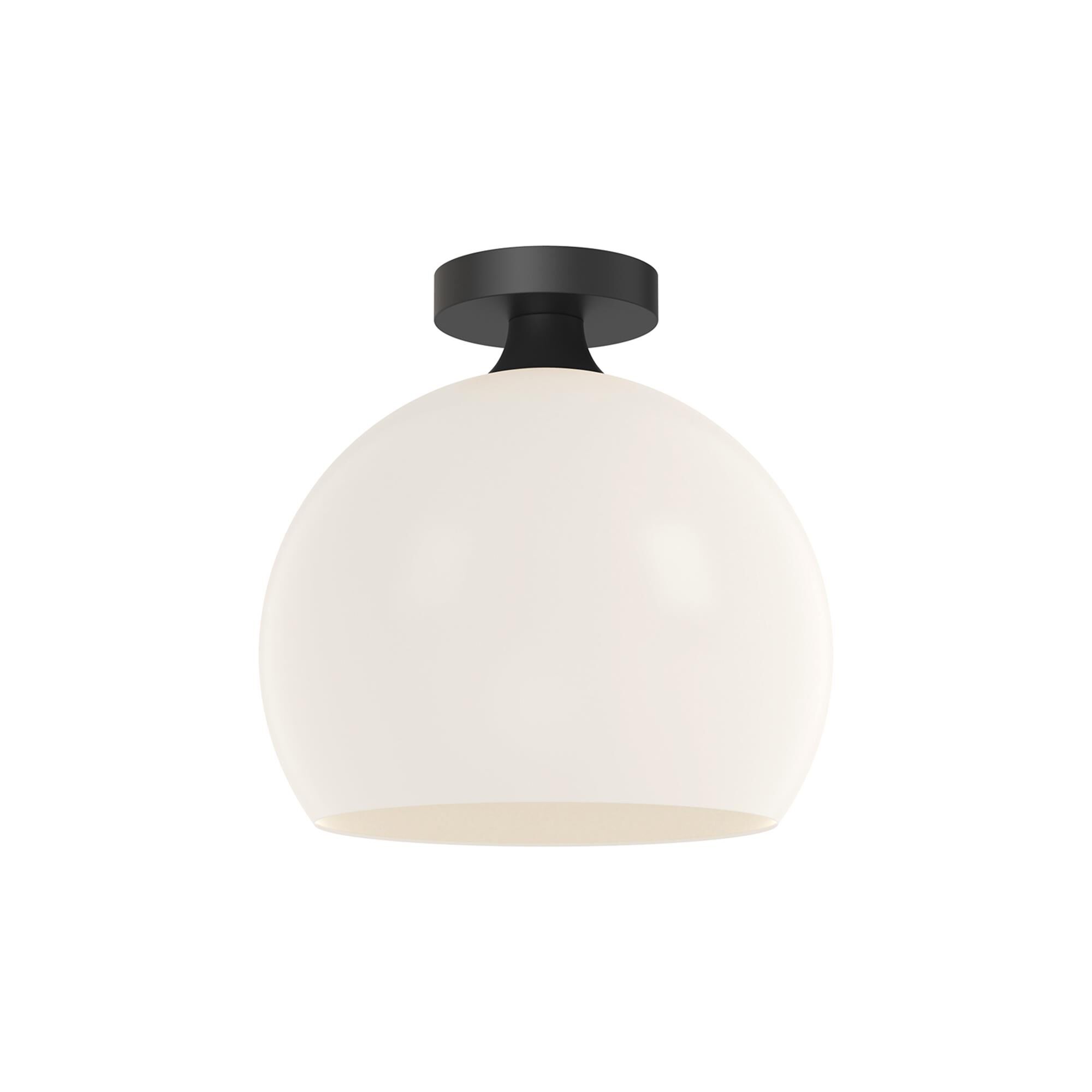 Shown in Matte Black finish and Opal Matte glass