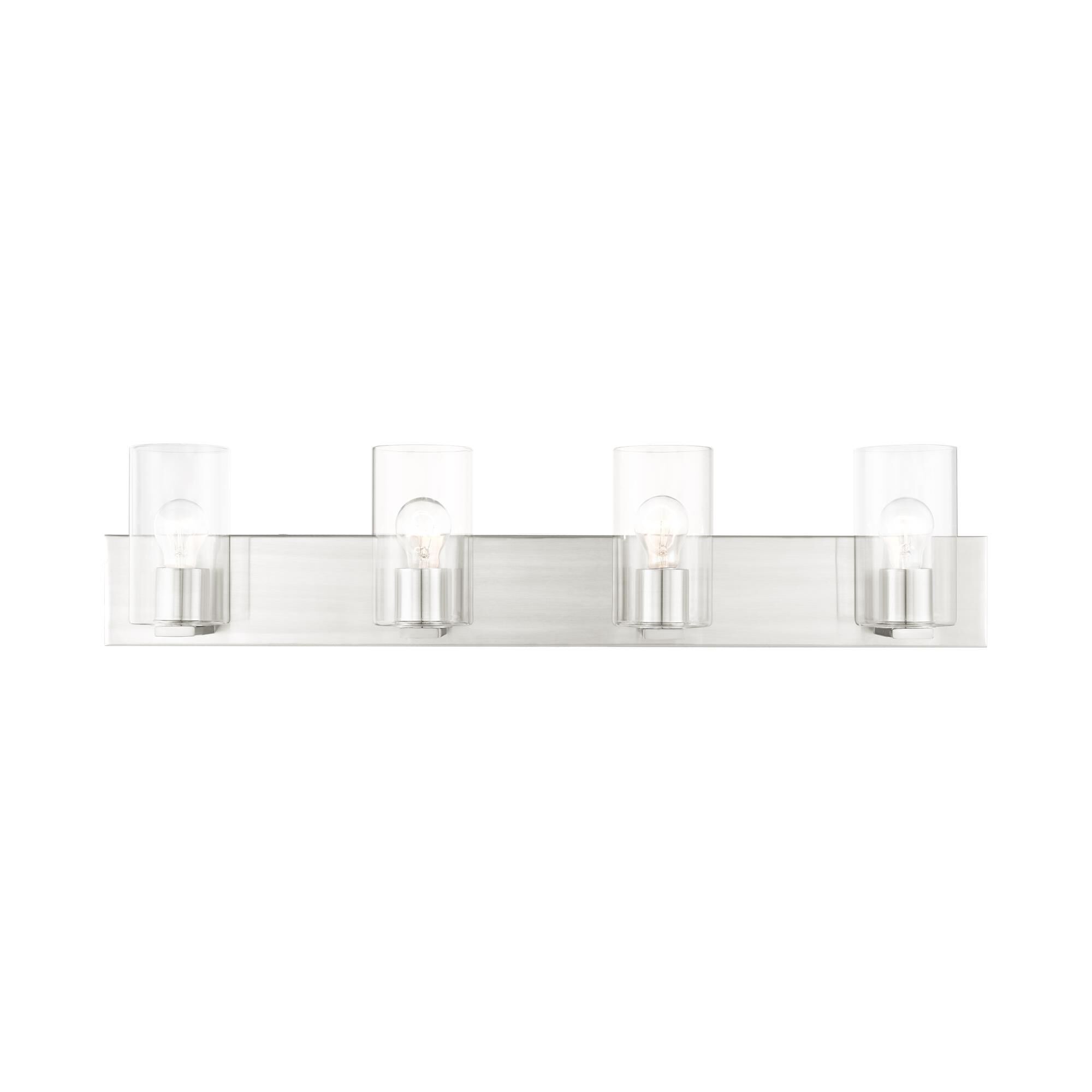 Zurich 35 Inch 4 Light Bath Vanity Light by Livex Lighting