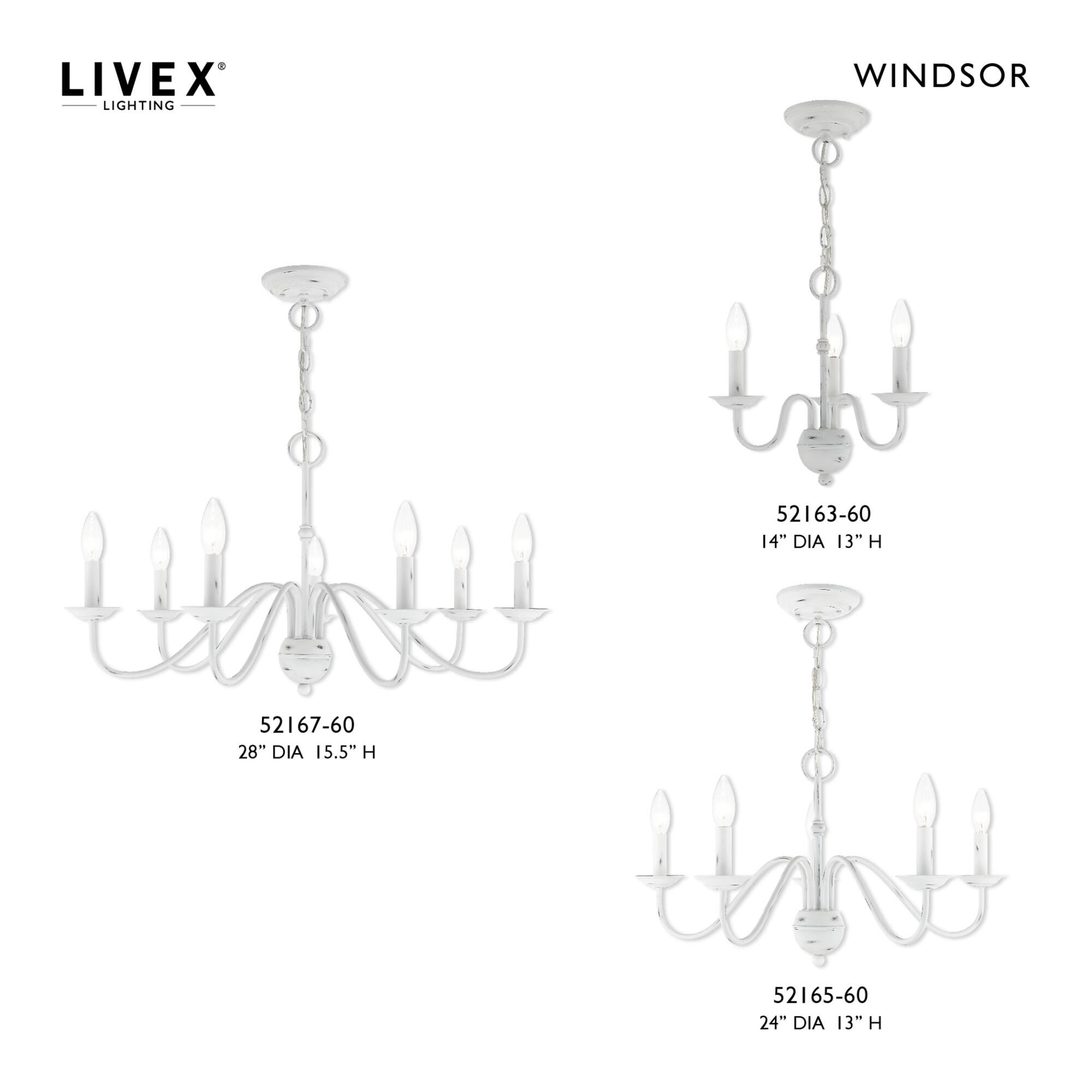 Windsor 7 Light Chandelier by Livex Lighting