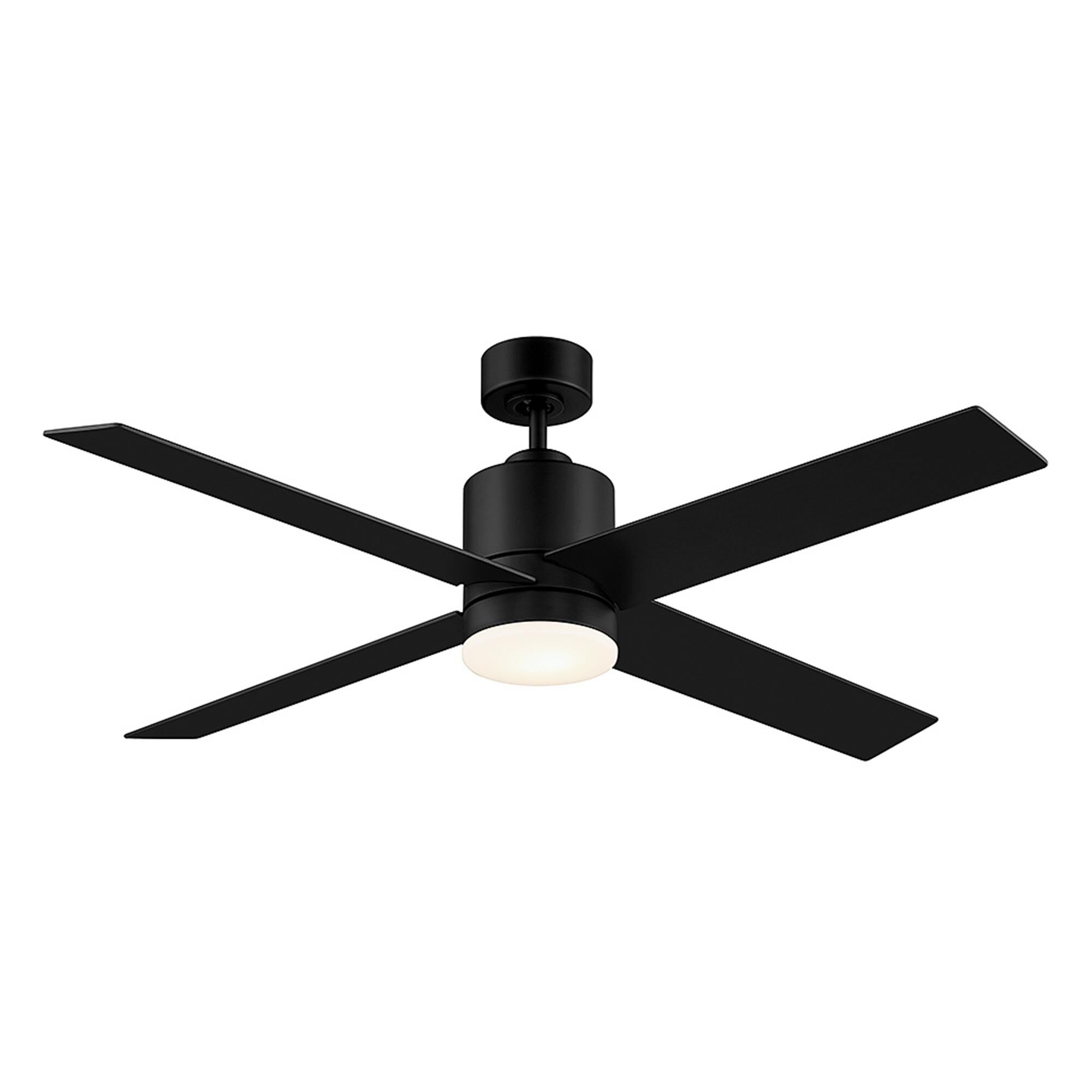 Shown in Matte Black finish and White Frosted glass