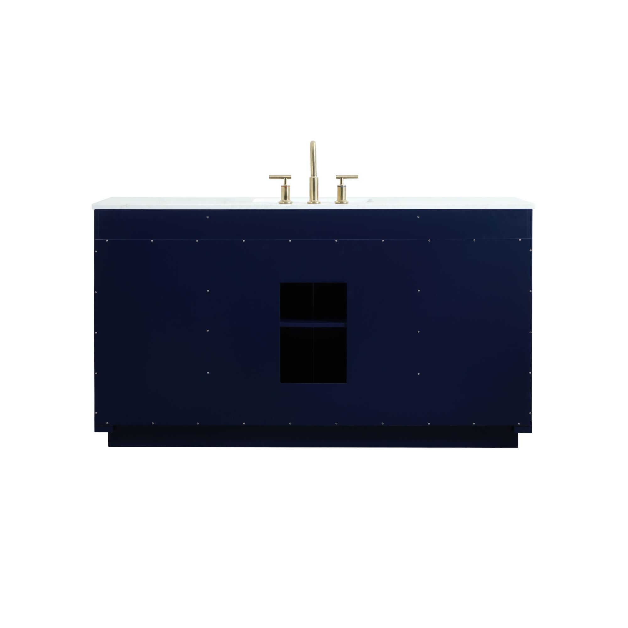 Shown in Blue finish