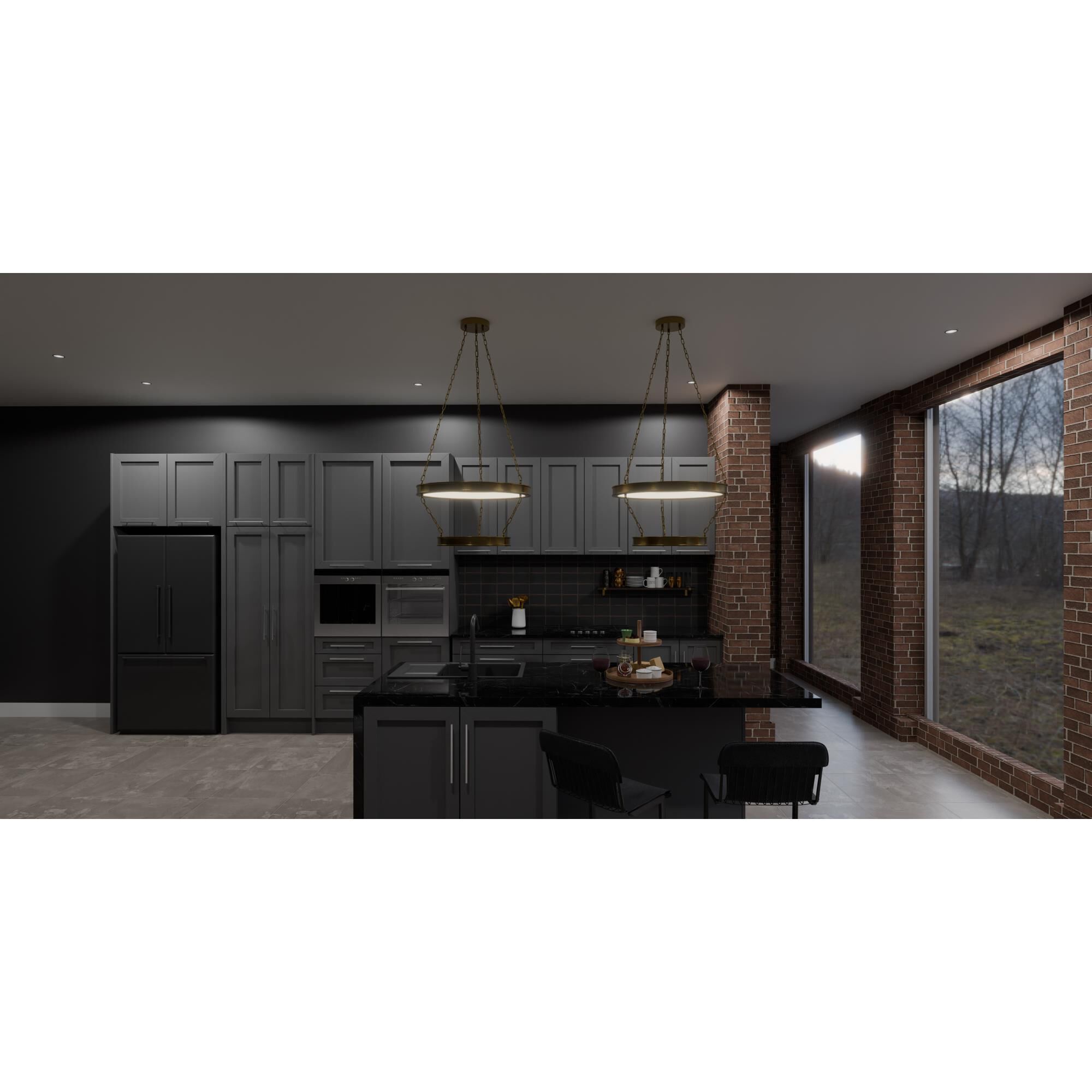 Ozara 27.5 Inch 1 Light Large Pendant by Quoizel