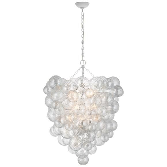 Julie Neill Talia 36 Inch 12 Light LED Chandelier by Visual Comfort Signature Collection