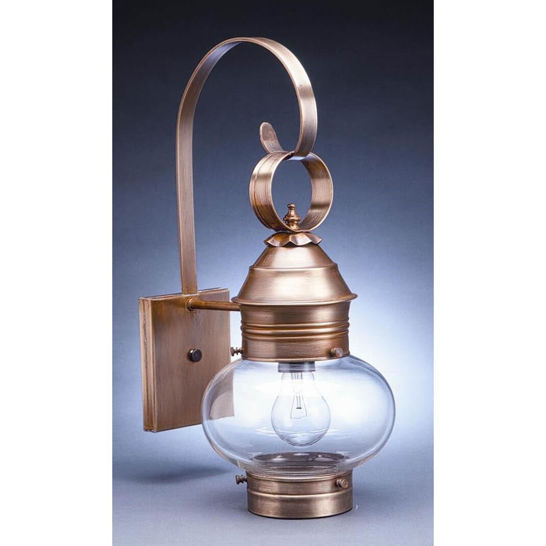 Onion 18 Inch Tall Outdoor Wall Light by Northeast Lantern