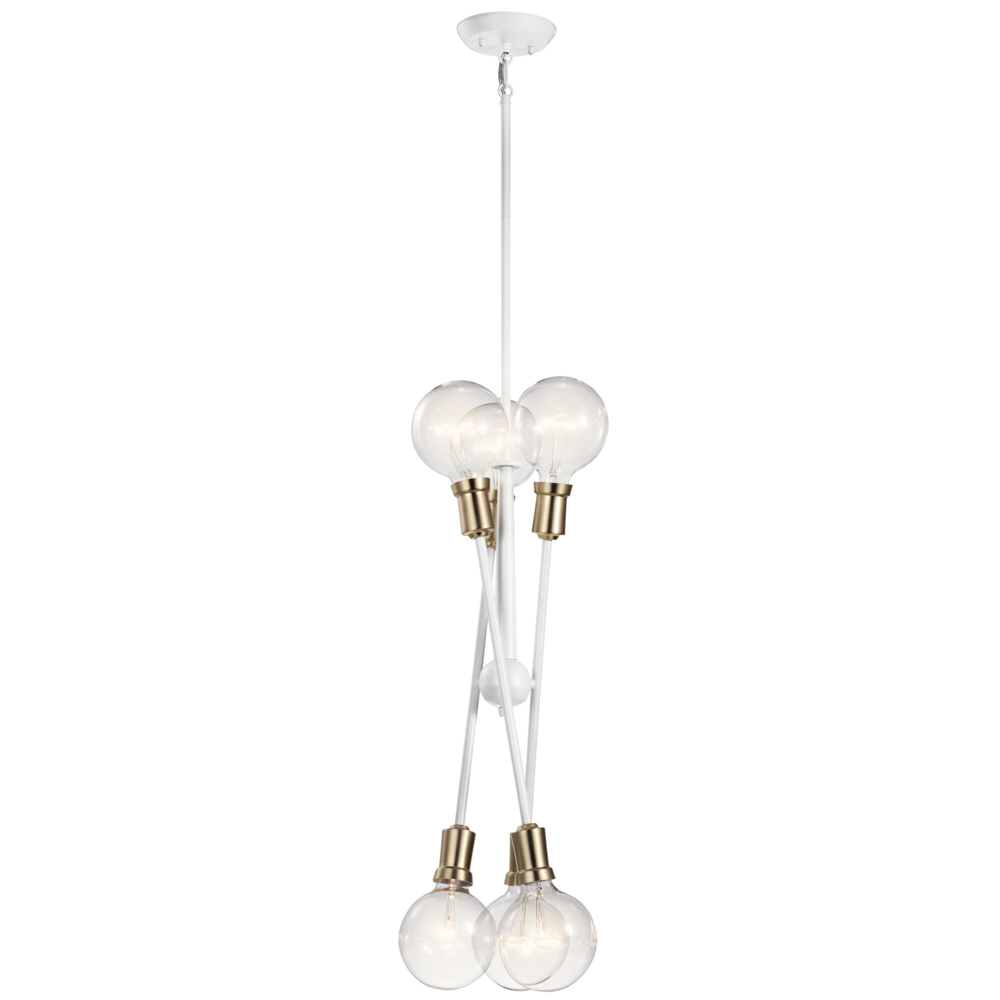 Shown in White finish