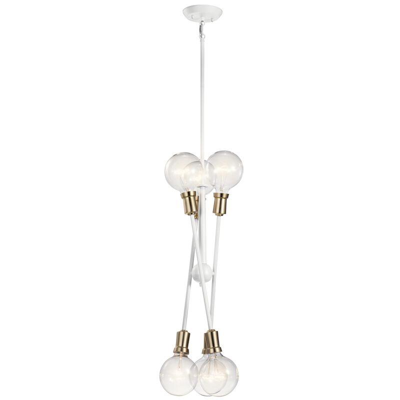 Armstrong 20 Inch 6 Light Mini Chandelier by Kichler Lighting