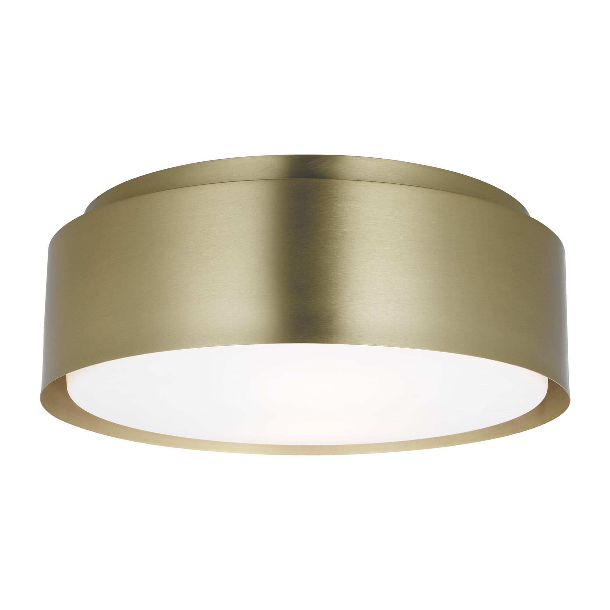 Shown in Satin Brass finish and Satin Brass shade