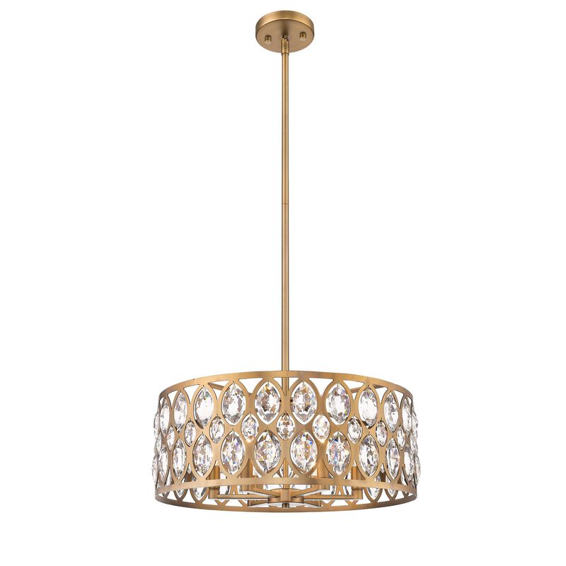Dealey 23 Inch 6 Light Chandelier by Z Lite