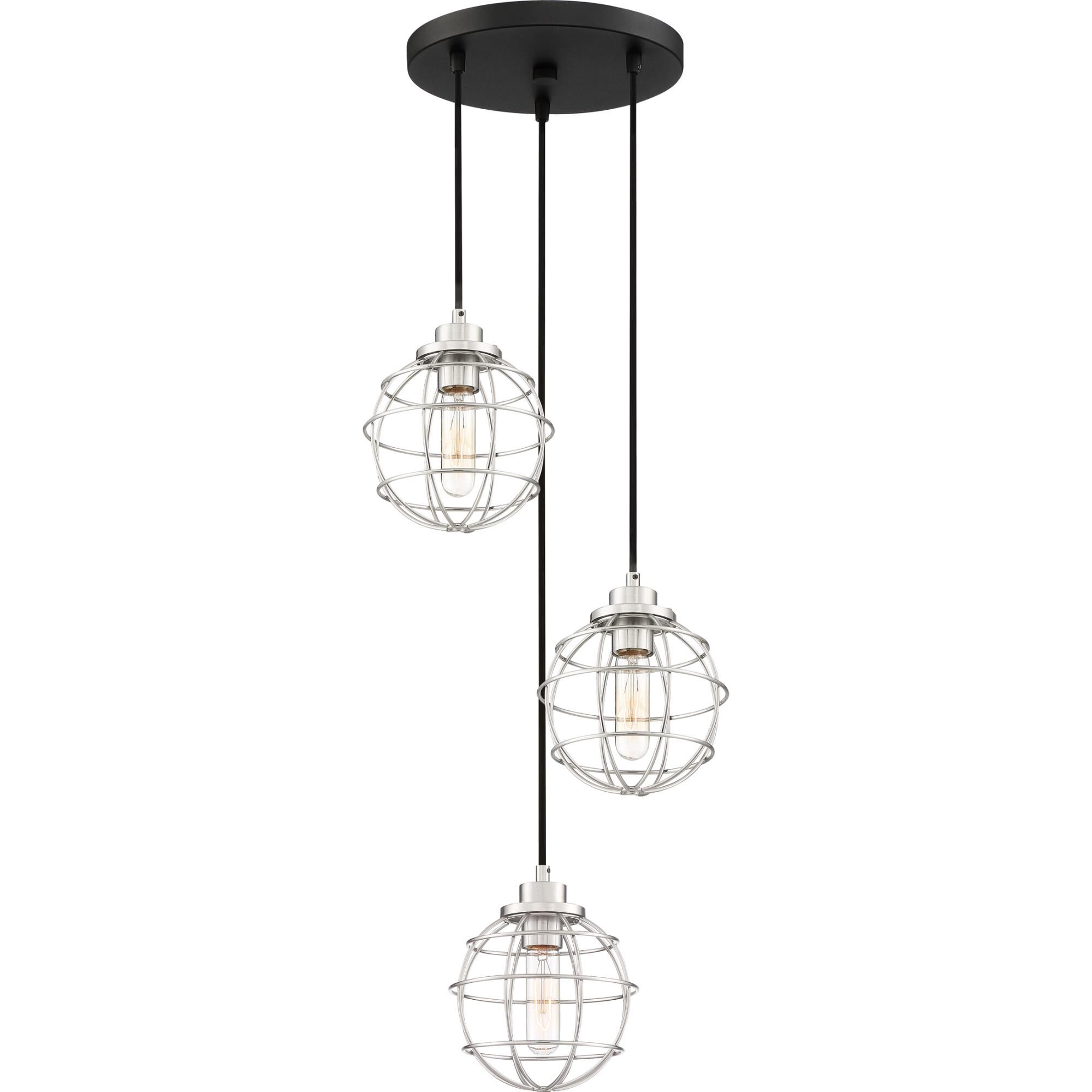 Navigator 13 Inch 3 Light Multi Light Pendant by Quoizel