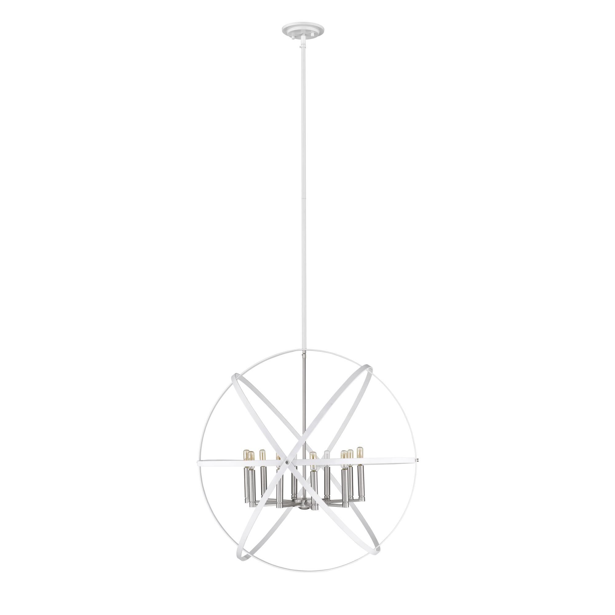 Cavallo 36 Inch 10 Light Chandelier by Z-Lite