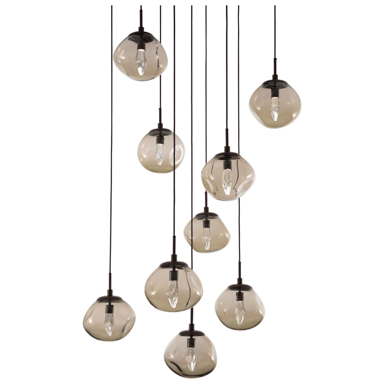 Nova 32 Inch 9 Light Multi Light Pendant by Hammerton Studio