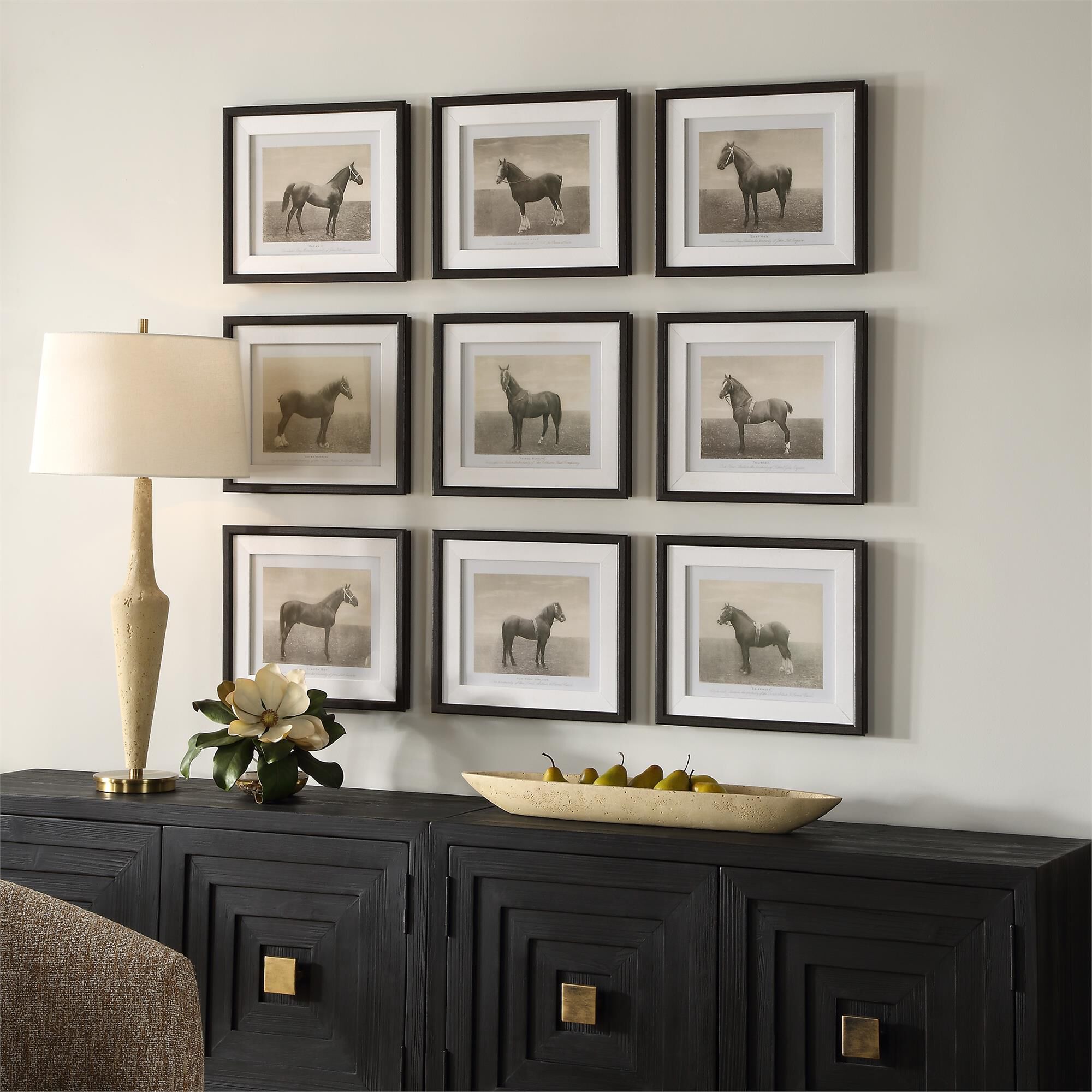 Grace Feyock Equine Dynasty 14 Inch Print by Uttermost