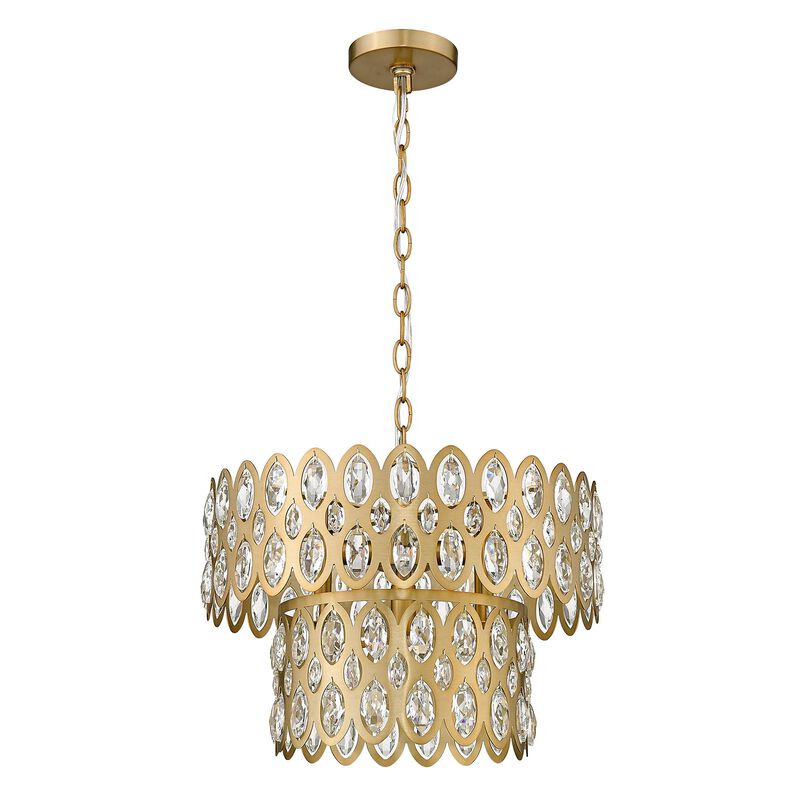 Dealey 16 Inch Pendant Light by Z-Lite