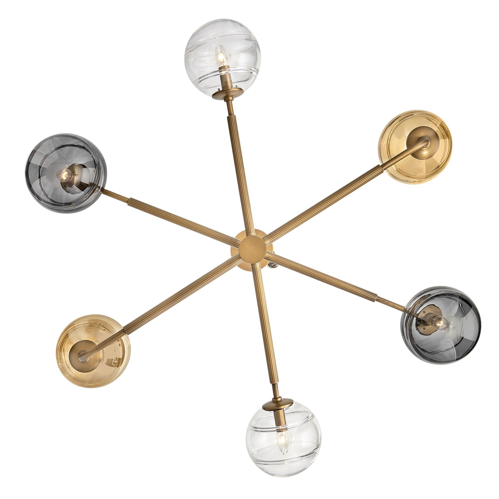 Oberon 36.5 Inch Chandelier by Fredrick Ramond