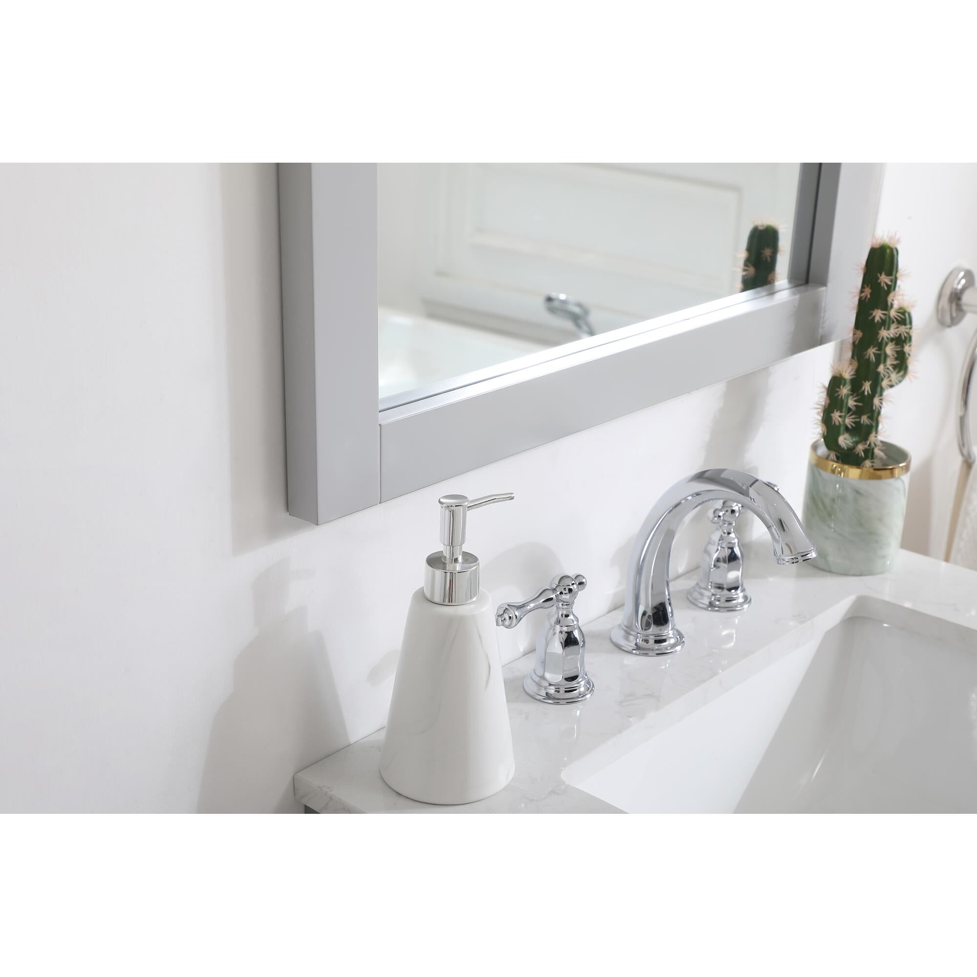 Aqua Decorative Mirrors by Elegant Decor