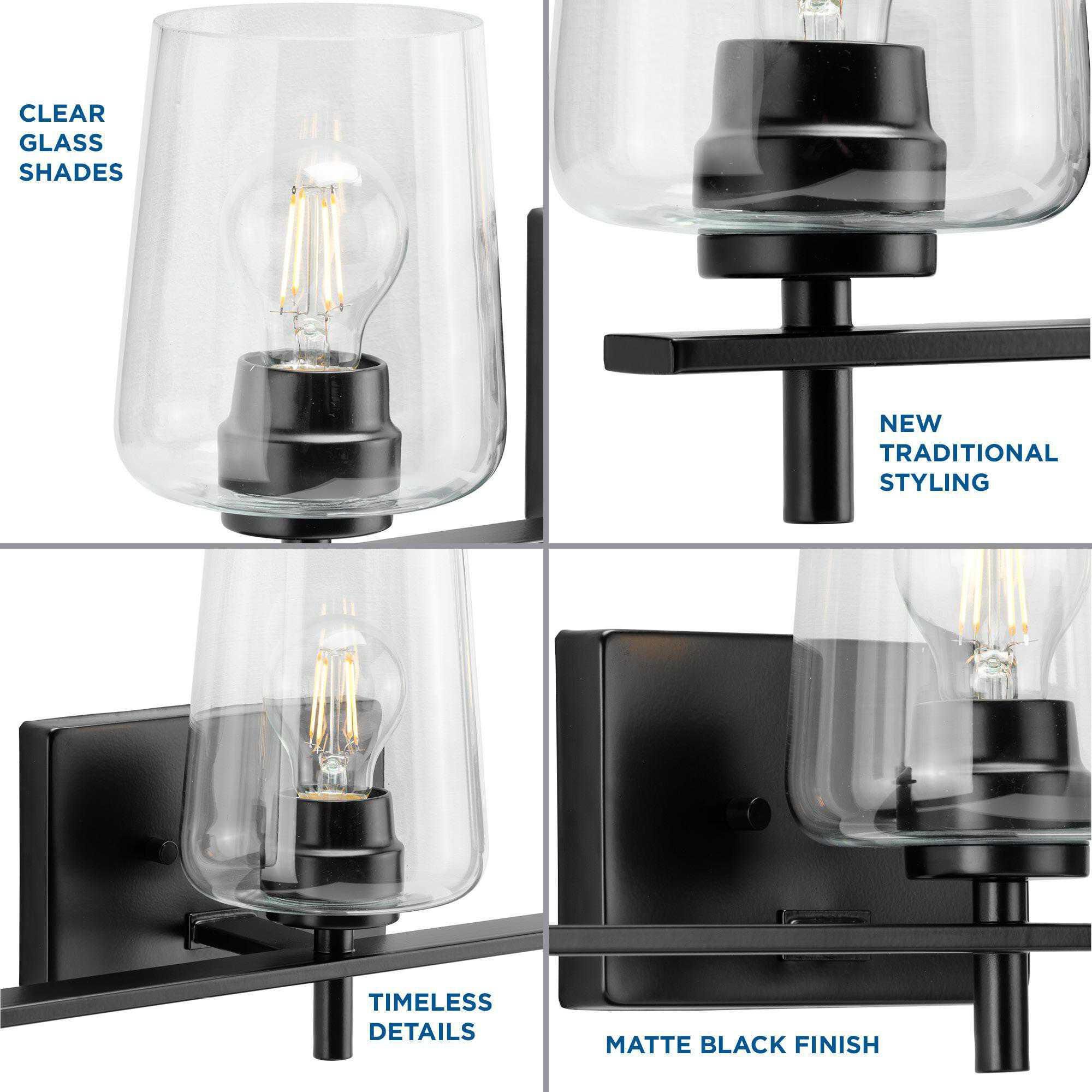 Calais 24 Inch 3 Light Bath Vanity Light by Progress Lighting