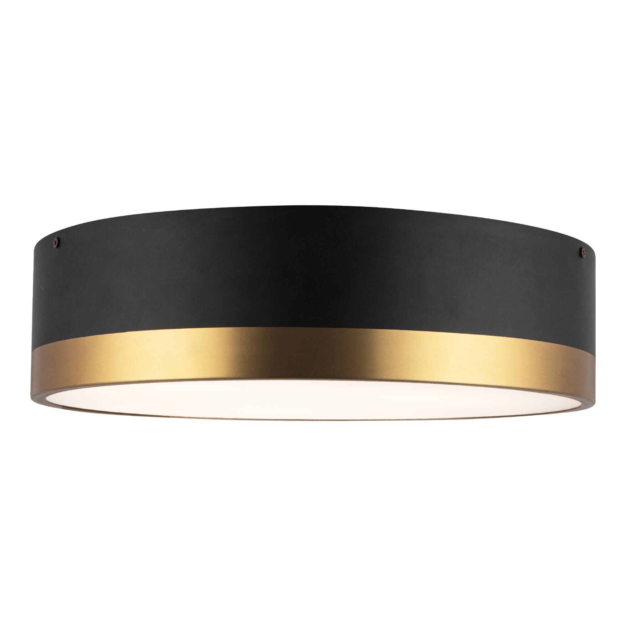 Shown in Aged Gold And Matte Black finish
