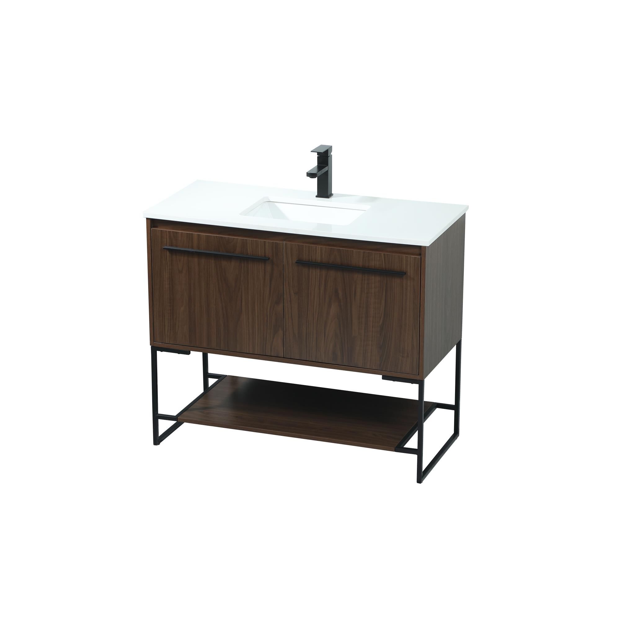 Shown in Walnut finish