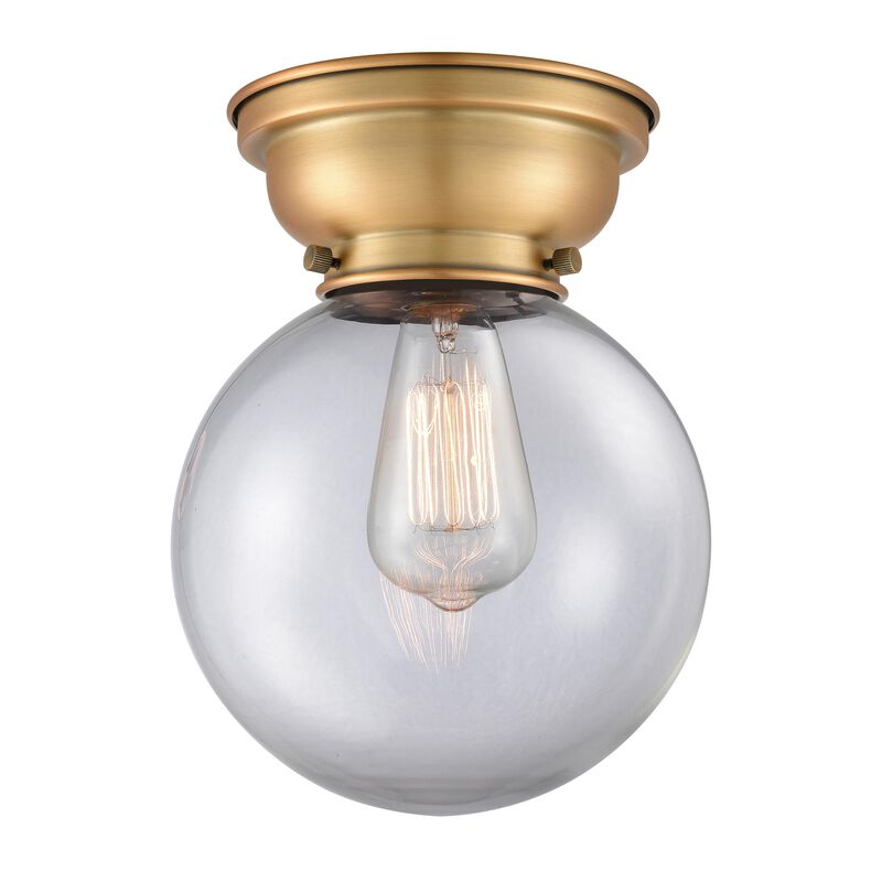 Bruno Marashlian Large Beacon 8 Inch 1 Light Flush Mount by Innovations Lighting