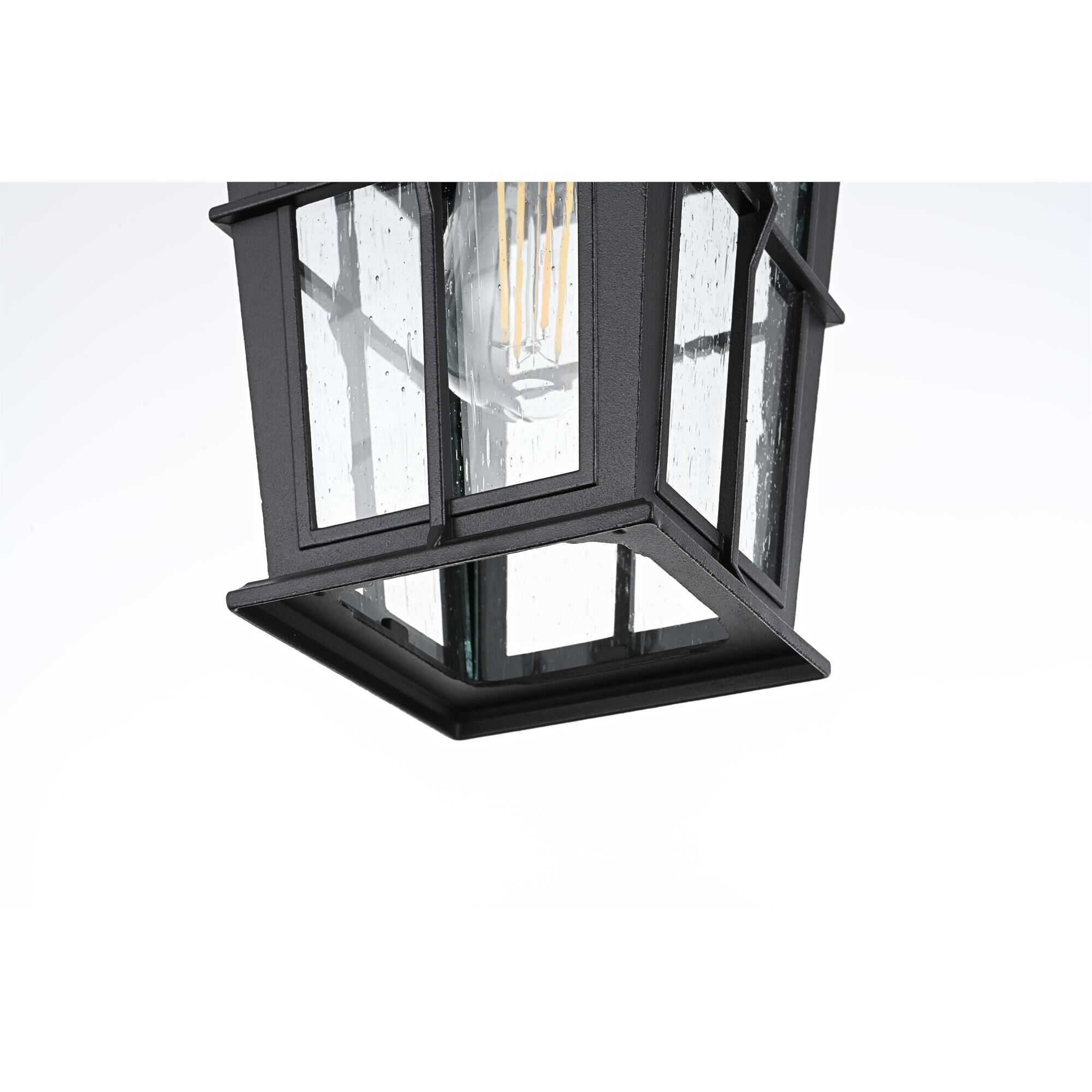Bodine 7 Inch Outdoor Hanging Lantern by Elegant Lighting