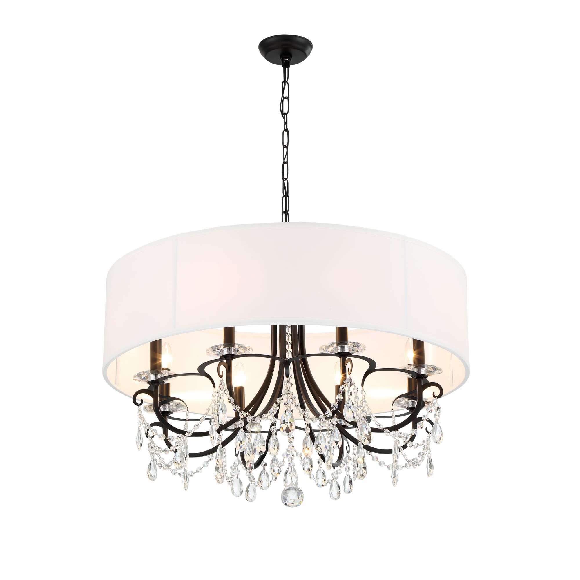 Othello 32 Inch 8 Light Chandelier by Crystorama