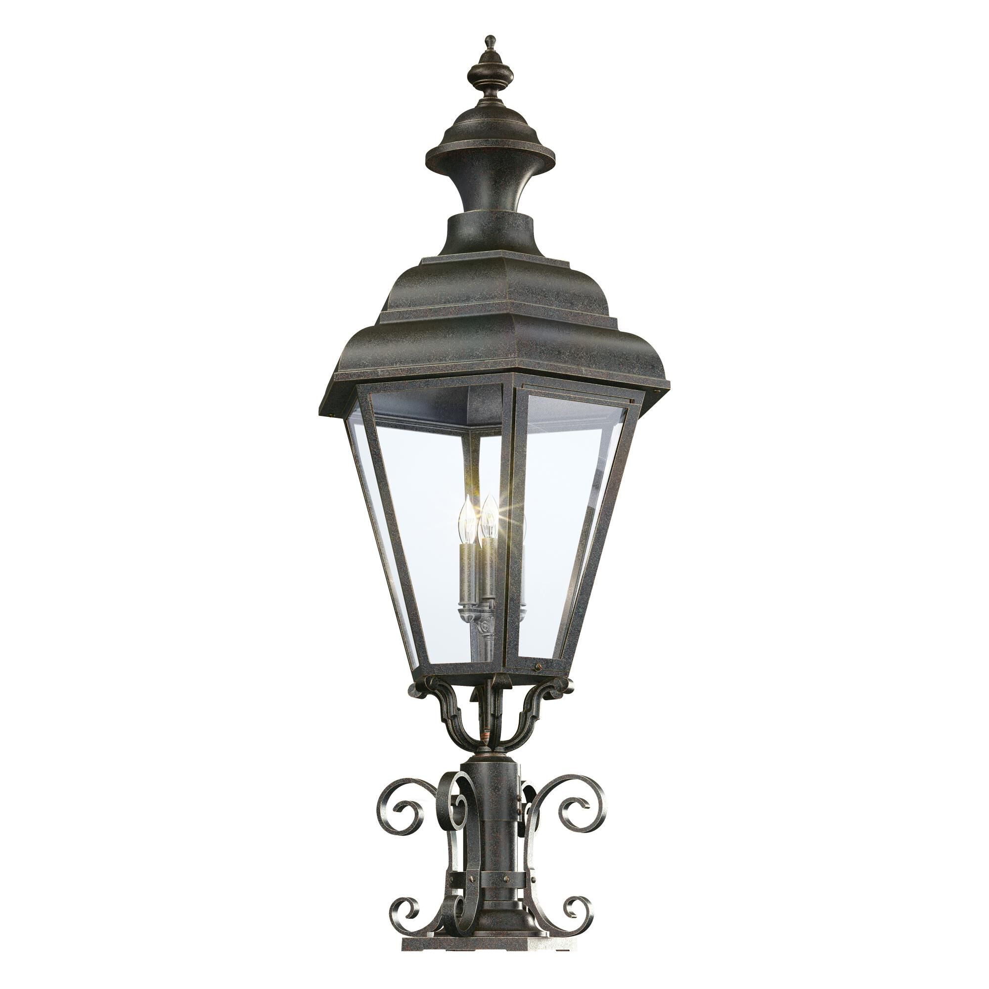 Shown in Verde Copper finish and Ca glass