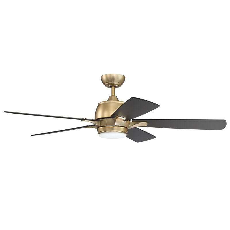 Stellar 52 Inch Ceiling Fan with Light Kit by Craftmade