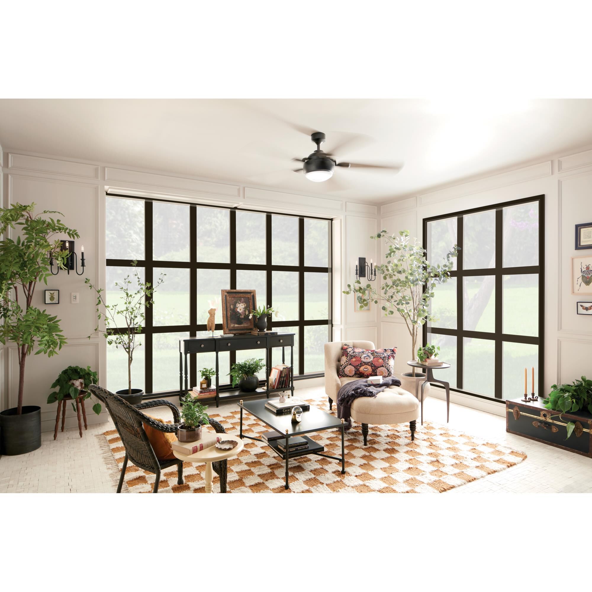 Humble 60 Inch Ceiling Fan with Light Kit by Kichler Lighting