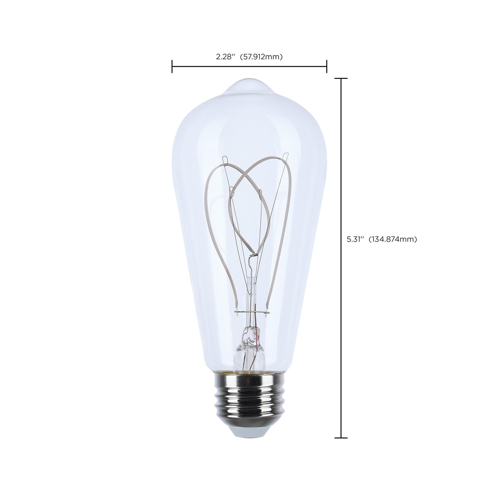 Dimmable 6 Watt 2700K LED Light Bulb,