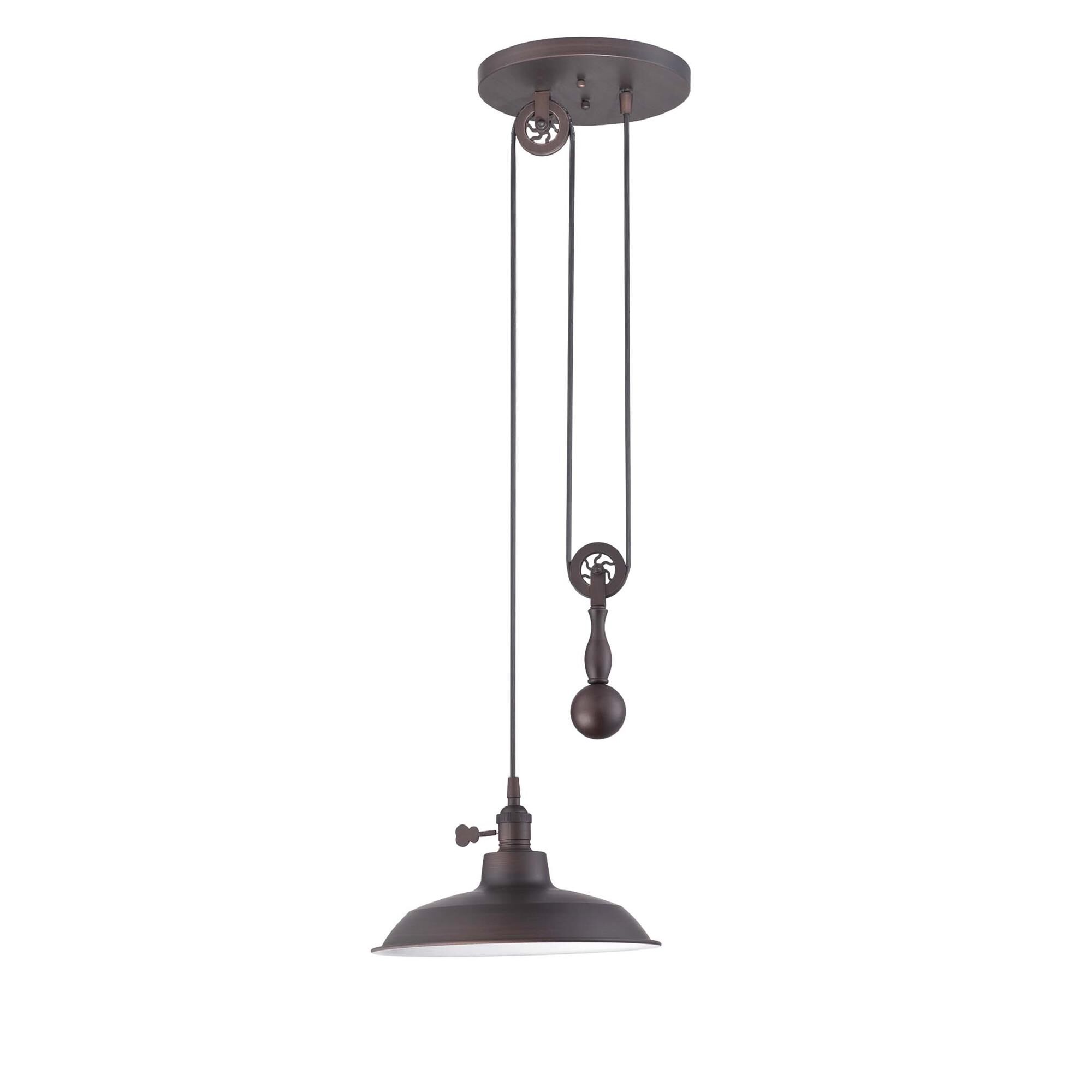 Shown in Aged Bronze finish and Yes glass and Yes shade