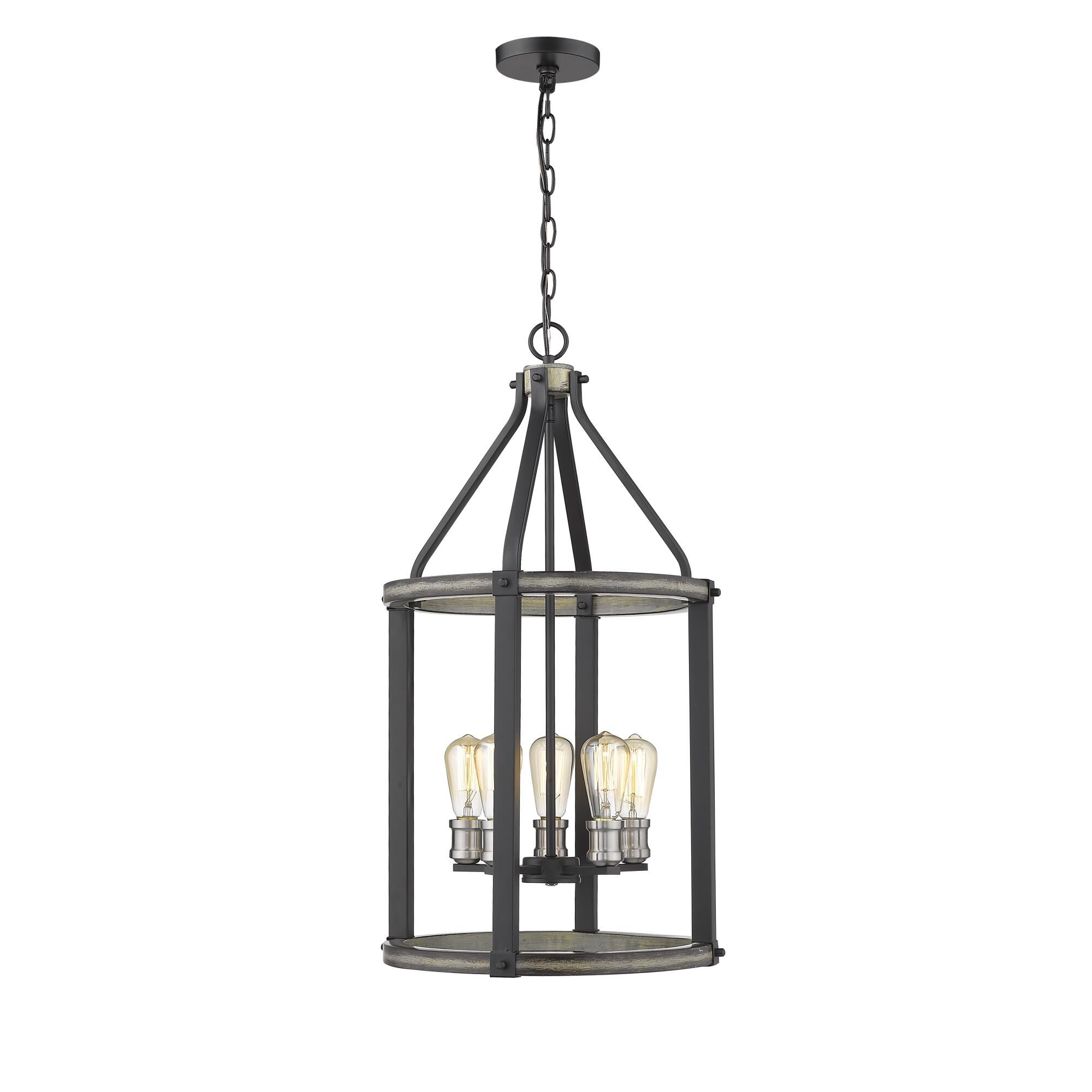 Kirkland 16 Inch 5 Light Mini Chandelier by Z-Lite