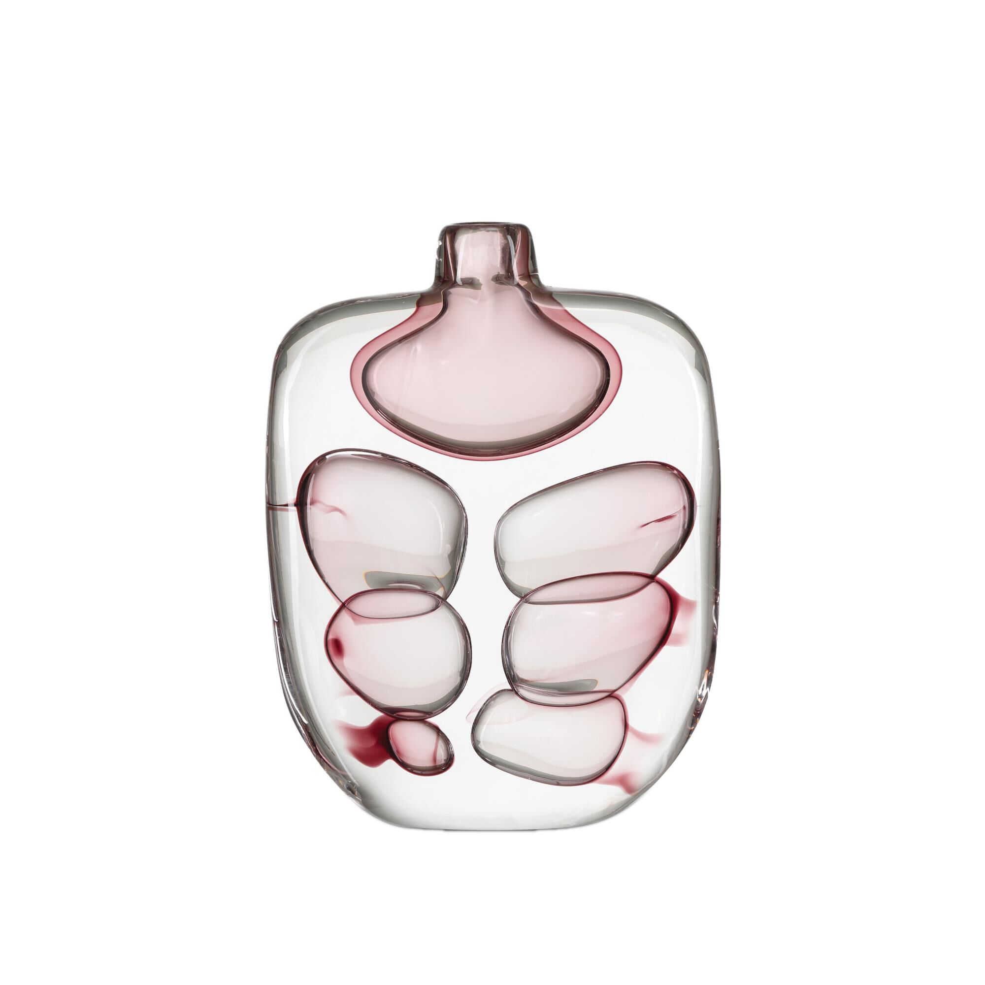 Shown in Clear and Purple finish