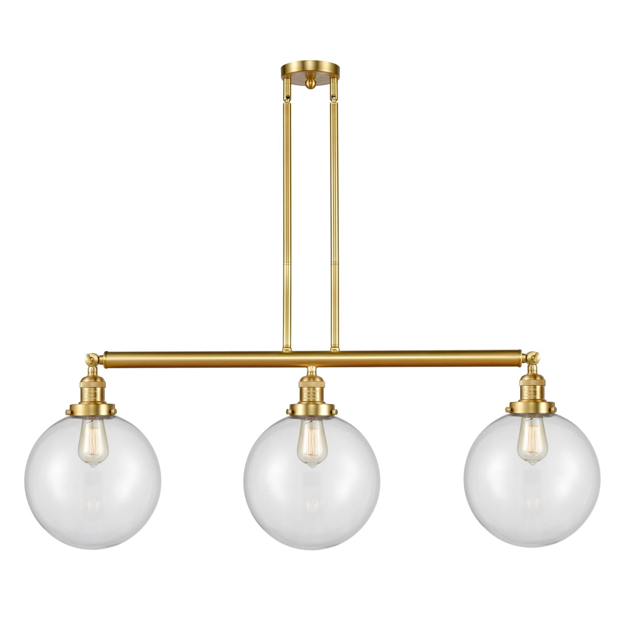 Bruno Marashlian X-Large Beacon 42 Inch 3 Light Linear Suspension Light by Innovations Lighting