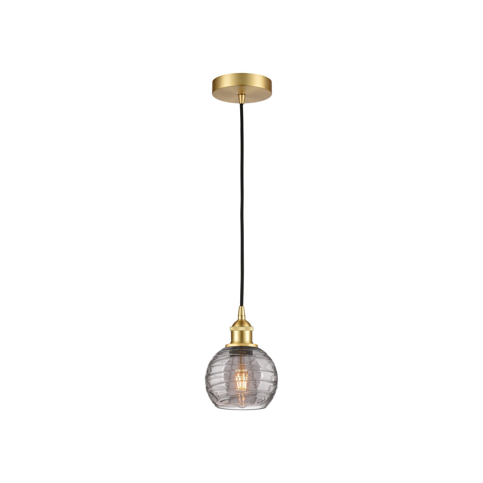 Bruno Marashlian Athens Deco Swirl 6 Inch Mini Pendant by Innovations Lighting