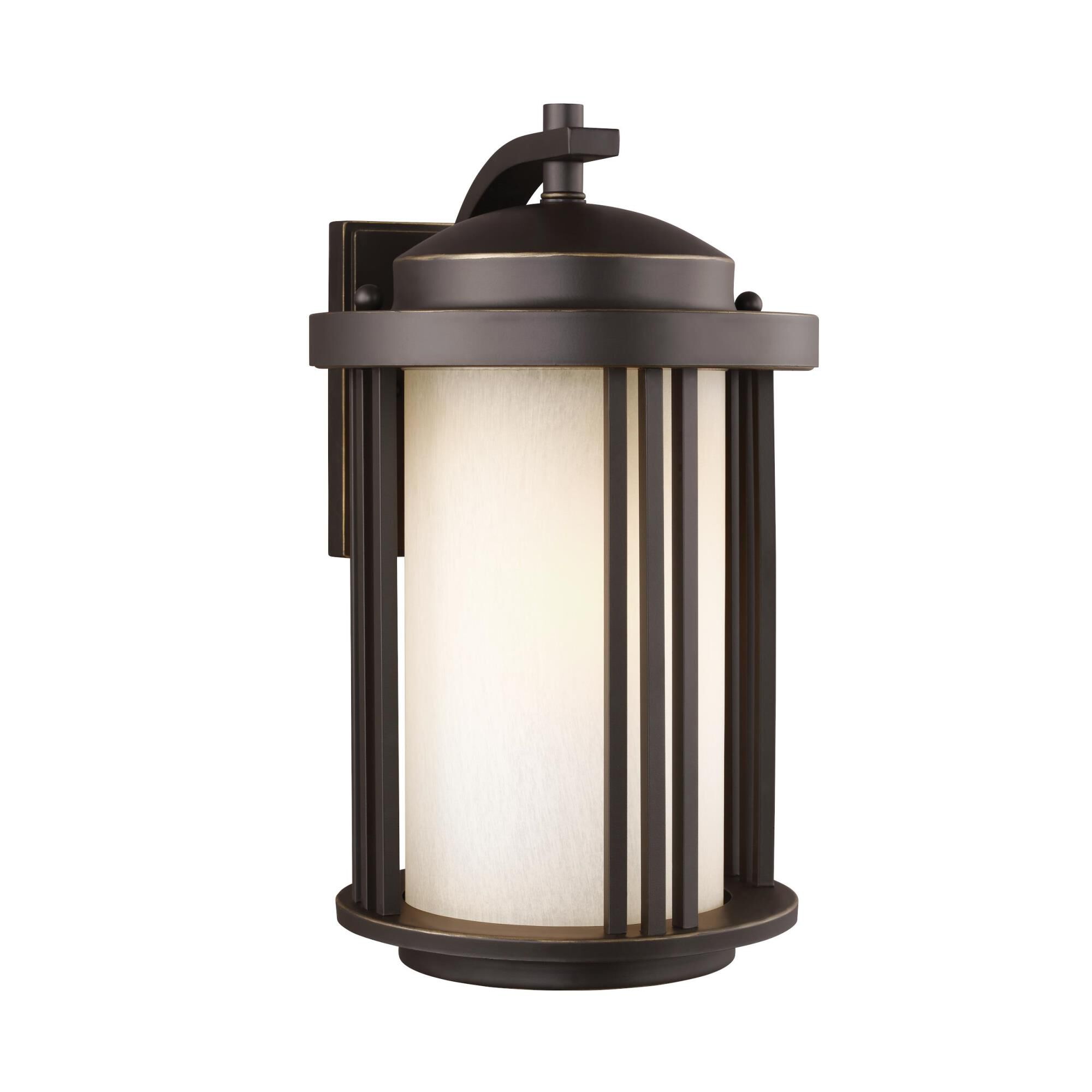 Shown in Antique Bronze finish and Creme Parchment  Shade glass and Creme Parchment Glass shade