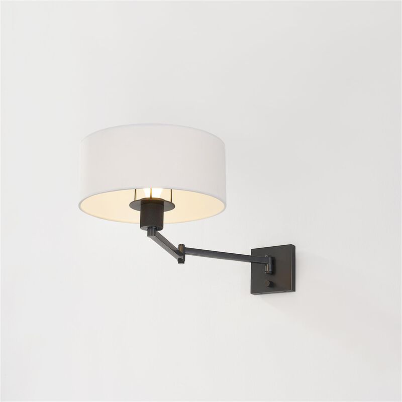 Becki Owens Sammy Large Wall Swing Lamp by Hudson Valley Lighting