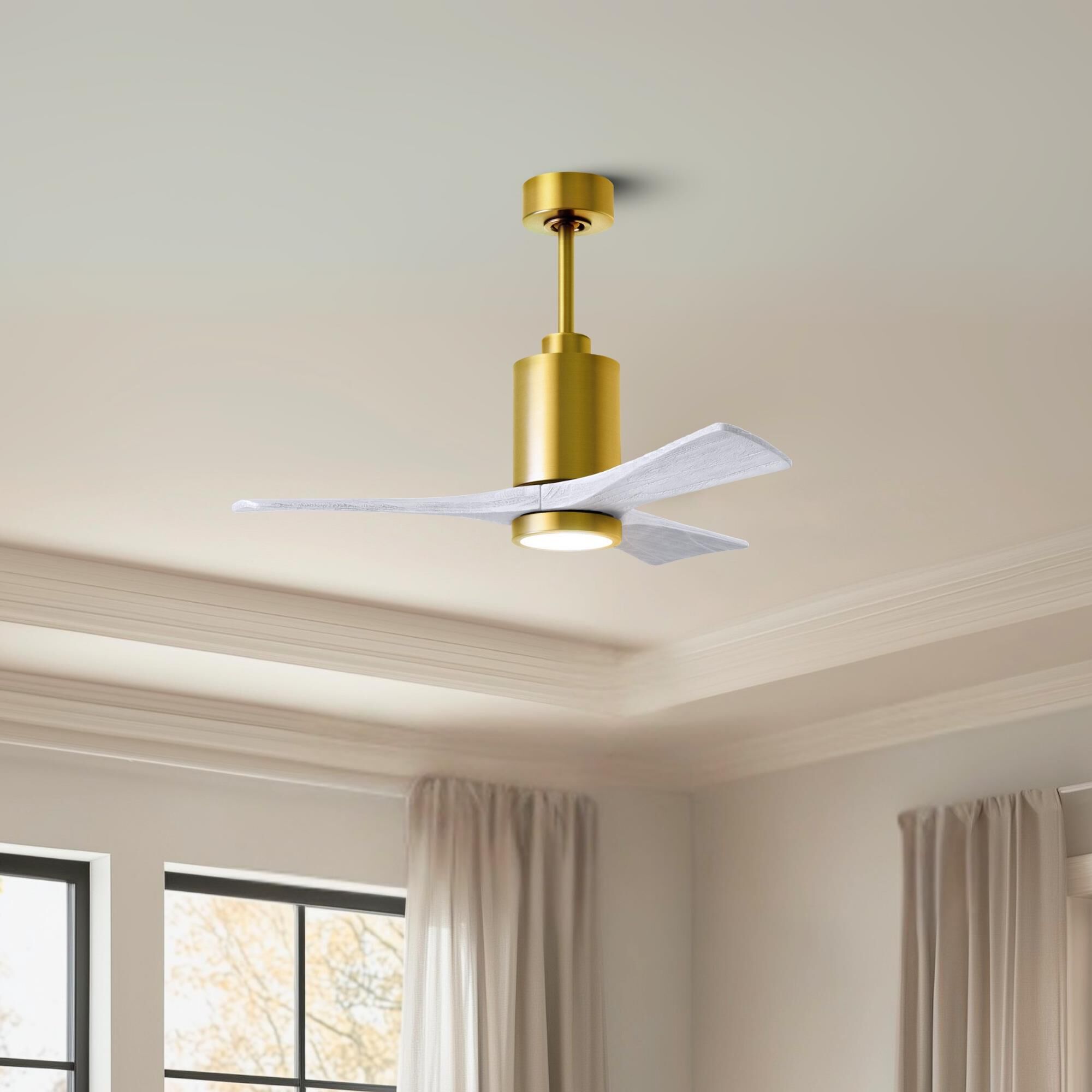 Shown in Brushed Brass finish